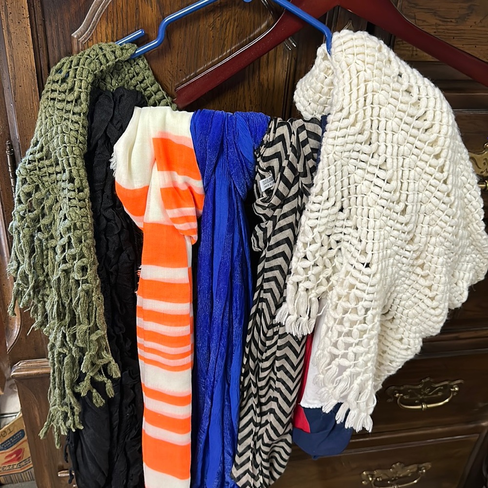 Assortment of scarves